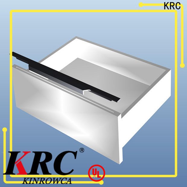 High-quality edge pull cabinet hardware handle company for bathroom
