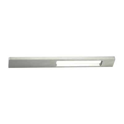 Beauty Aluminum brushed chrome kitchen door handles with screws K220-B2