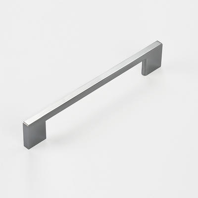 Chrome cabinet furniture handles with screws K220-J