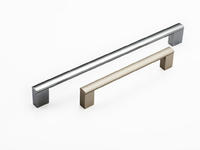 Aluminum bar pull handles for bathroom cabinet