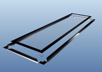 Cabinet door Aluminum frame profile
