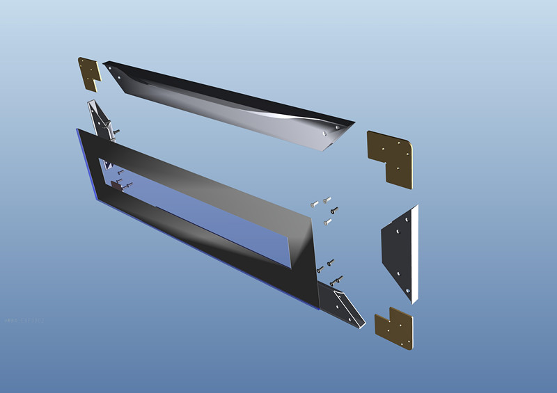 Kitchen cabinet drawer handle