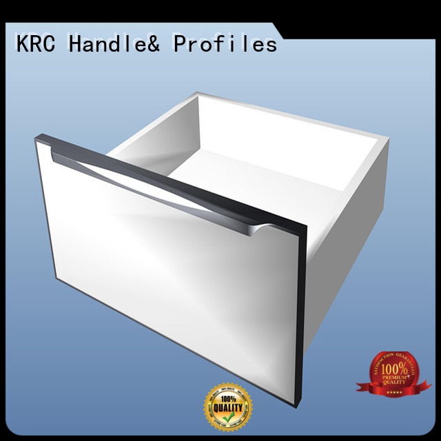 KRC edge finger pull cupboard handles suppliers for wardrobe