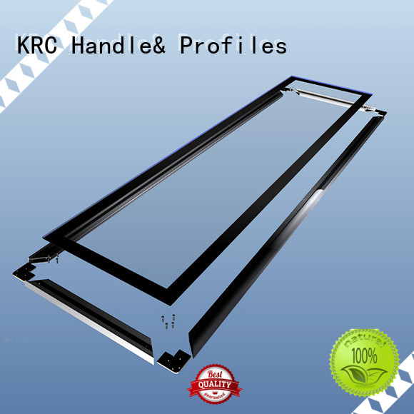 KRC door aluminum frame extrusion profiles factory for wardrobe