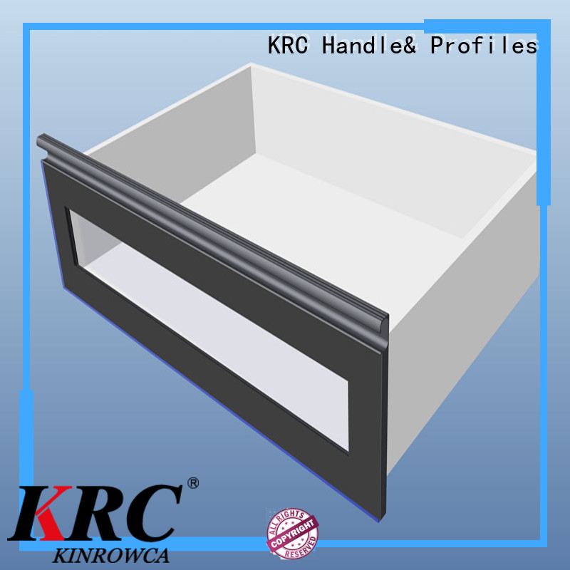 Latest modular kitchen profile handles k355 factory for shoe cabinet