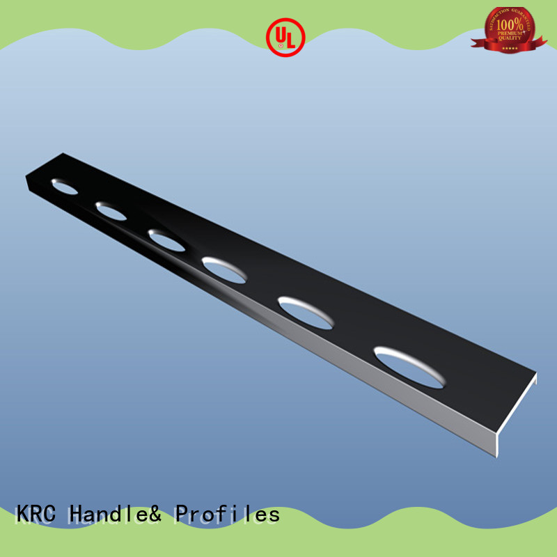 Custom edge pull handle lip company for cabinet