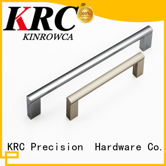 KRC brushed drawer hardware handles with screws for Wardrobe