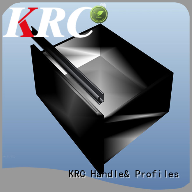 KRC furniture drawer edge pull manufacturers for bathroom