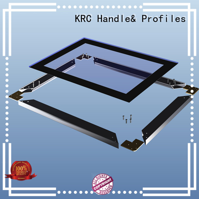 KRC door aluminum frame profile suppliers for furniture