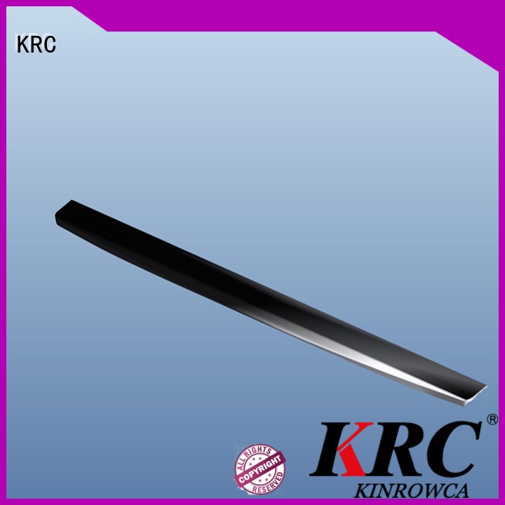 KRC aluminium drawer edge pull factory for bathroom