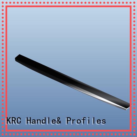 KRC stainless edge pull hardware factory for shoe cabinet