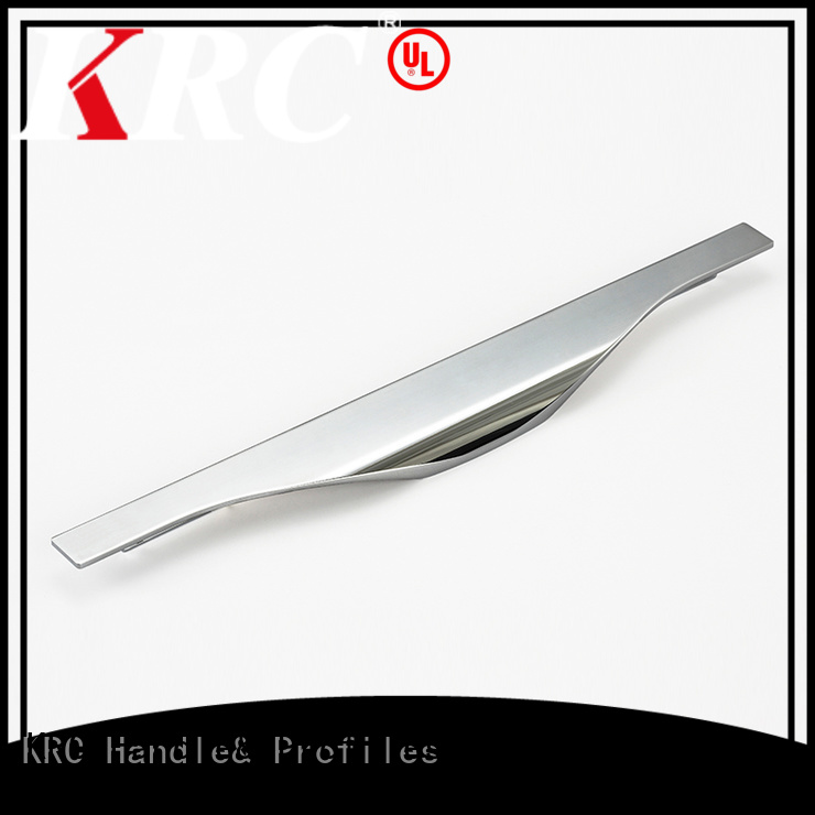 KRC handlesk287 finger pull cupboard handles company for shoe cabinet