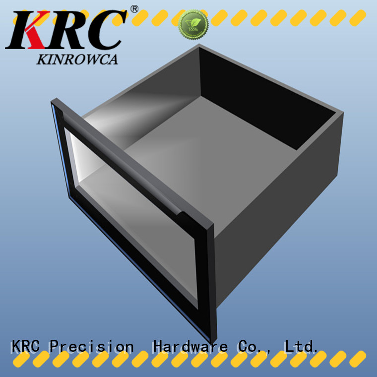 KRC elegant extruded aluminum profiles frame for wardrobe