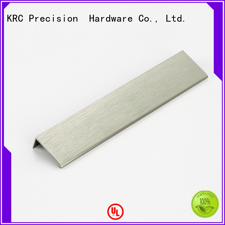 KRC handlesk287 finger pull cupboard handles factory for shoe cabinet